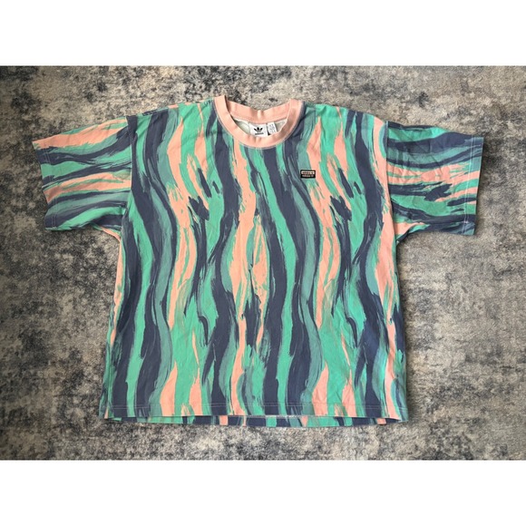 adidas Other - Adidas ORIGINALS MEN'S R.Y.V OVERSIZE T SHIRT Adult XL‎ Pastel Pink Blue Navy